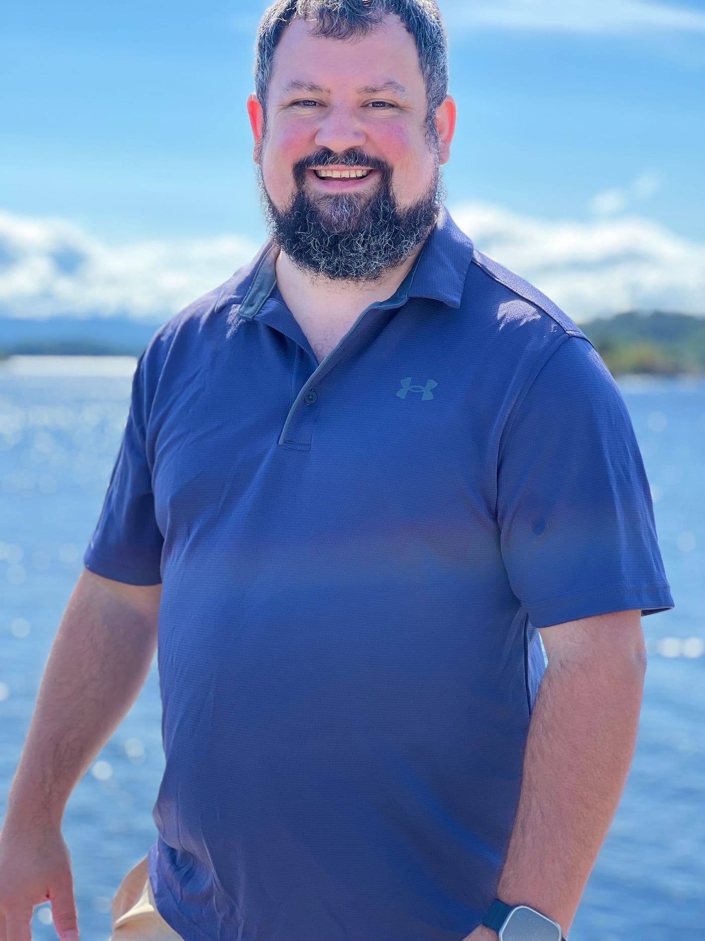 Jeffery S. Hughes in the Appalachian foothills